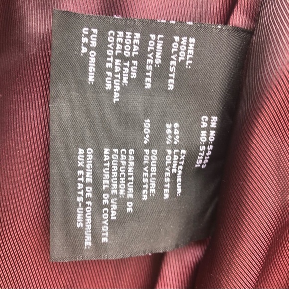 Andrew Marc NY Black Wool Peacoat Jacket Coat with Hood Womens Size 4 - Picture 7 of 7